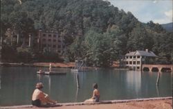 Montreat Presbyterian Assembly Grounds, Lake Susan Postcard