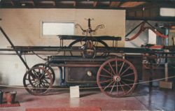 "The Dover" 1844 Hunneman Pumper, New England Fire Museum Postcard