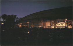 Evening Concert, Boston Symphony Orchestra, Tanglewood Postcard