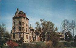 Dr. Henry C. Mercer's Fonthill Castle, Doylestown, PA Postcard