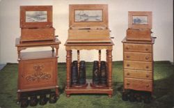 Capitol Cuff Music Disc Boxes Collection, Sarasota FL Postcard