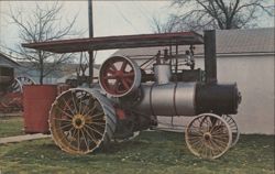 Russell Steam Traction Engine, Harold Warp Pioneer Village Postcard
