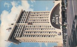 The Mint Hotel-Casino on Famed Fremont Street Postcard