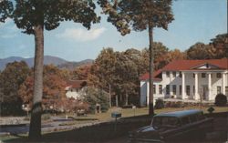 College Hall and Abbott Hall, Blue Ridge Assembly Postcard