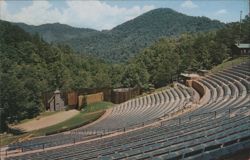 Mountainside Theatre, Unto These Hills Drama Postcard