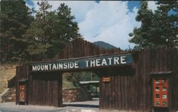 Mountainside Theatre, Unto These Hills Drama Entrance Postcard