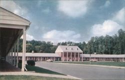 Colonial Manor Motel, Rockville-Bethesda, MD Postcard