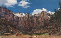 Towers of the Virgin, Zion National Park Postcard