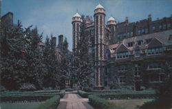 University of Pennsylvania Collegiate Gothic Building Postcard