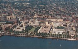 Aerial View of M.I.T. Campus Postcard