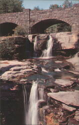 Haines Falls, Stone Bridge, Kaaterskill Clove Postcard