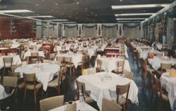 The Concord Hotel Magnificent Air Conditioned Dining Room Postcard