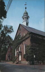 Home Moravian Church, Winston-Salem, NC Postcard