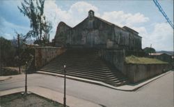 Iglesia Porta Coelis, San German, Puerto Rico Postcard