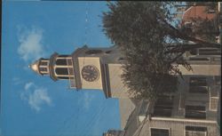 Nantucket's Town Clock, Curfew Rings at 9:00 Postcard