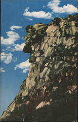 OLD MAN OF THE MOUNTAINS Franconia Notch Postcard
