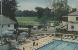 Williamsburg Inn & Lodge Swimming Pools, Williamsburg, VA Postcard