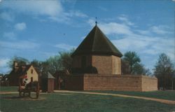 Powder Magazine, Williamsburg, VA Postcard
