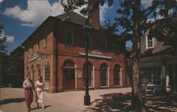 Howard Johnson's Restaurant, Colonial Williamsburg Postcard