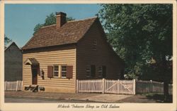 Miksch Tobacco Shop, Old Salem, Winston-Salem, NC Postcard
