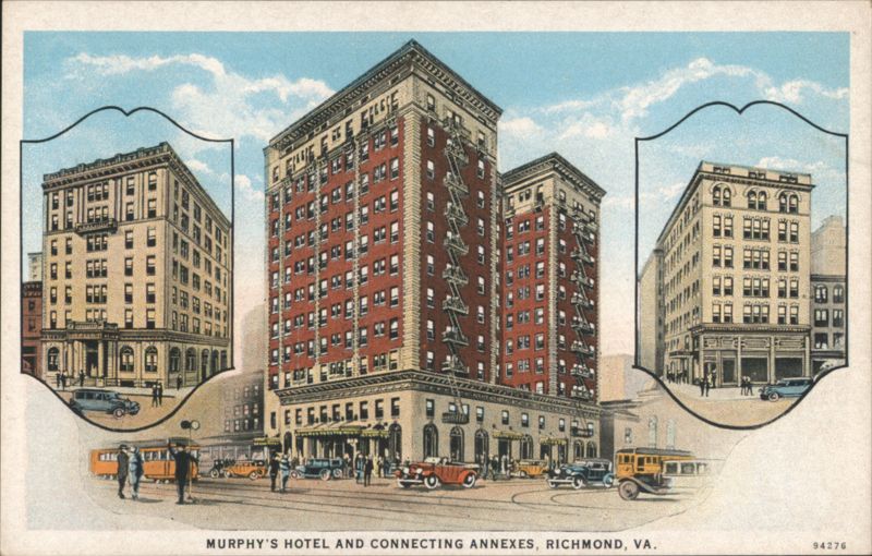 Murphy's Hotel and Connecting Annexes Richmond Virginia
