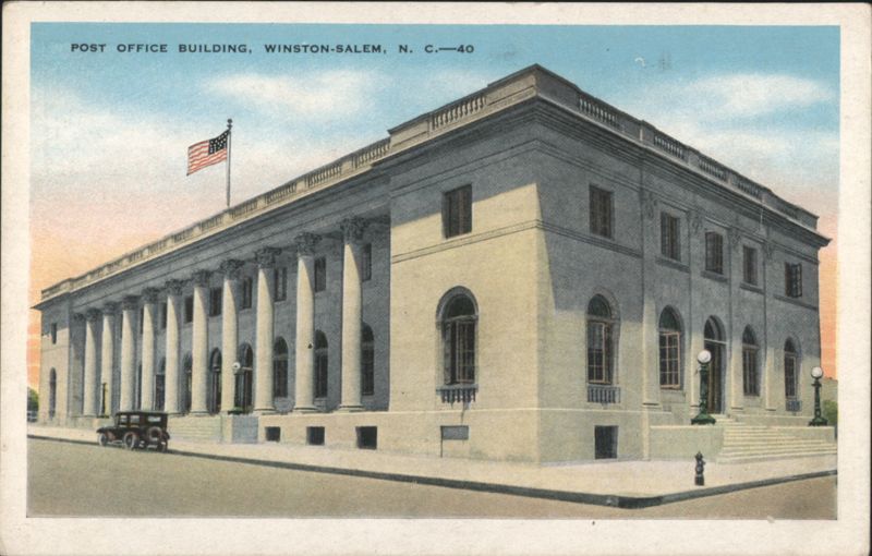 Post Office Building Winston-Salem North Carolina