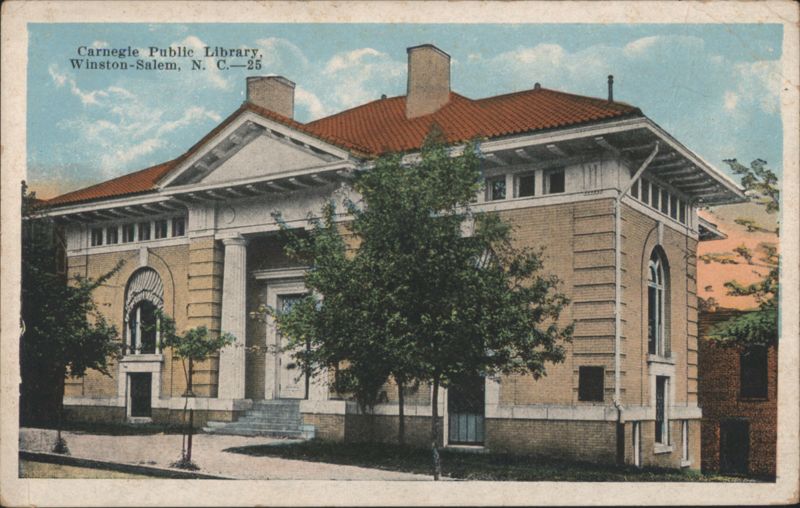 Carnegie Public Library, Winston-Salem, NC North Carolina