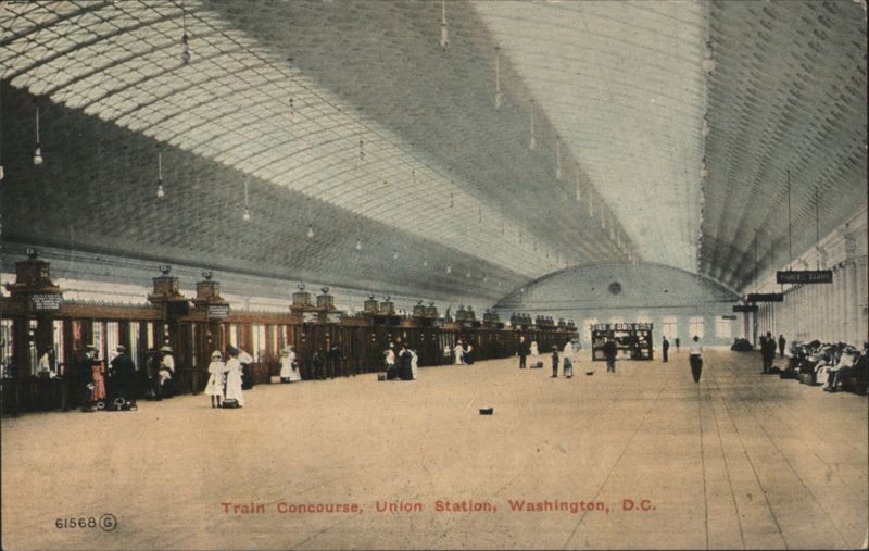 Train Concourse, Union Station, Washington, D.C. District of Columbia