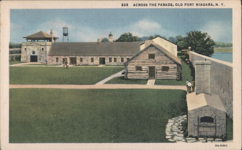 Across the Parade, Old Fort Niagara Youngstown New York