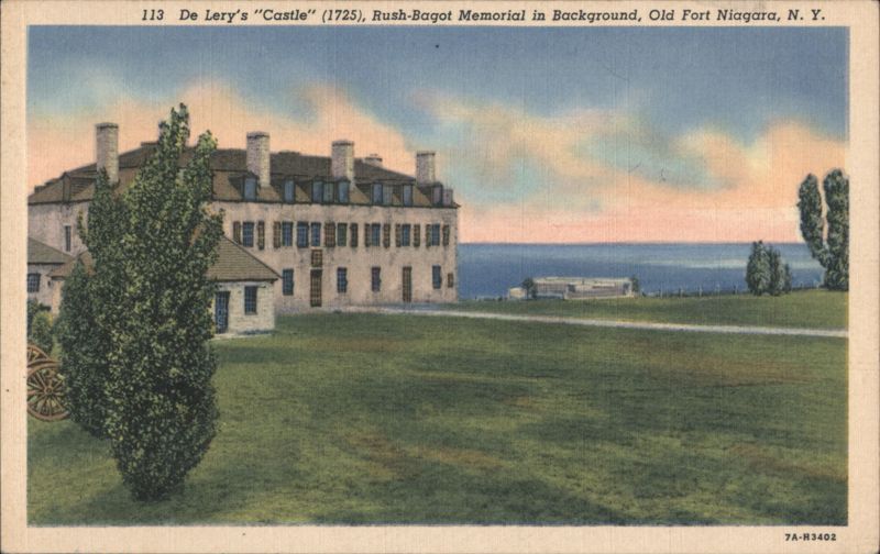 De Lery's Castle (1725), Rush-Bagot Memorial, Old Fort Niagara Youngstown New York