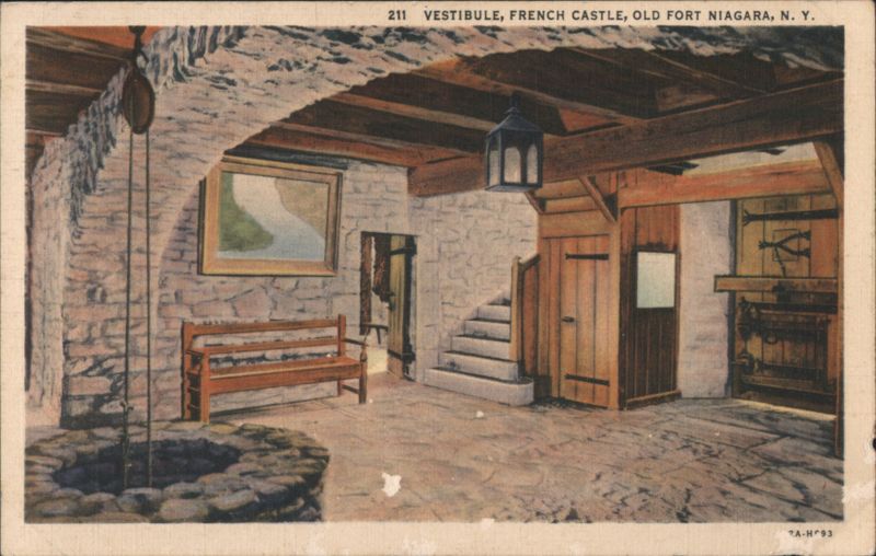 Vestibule, French Castle, Old Fort Niagara, NY Youngstown New York