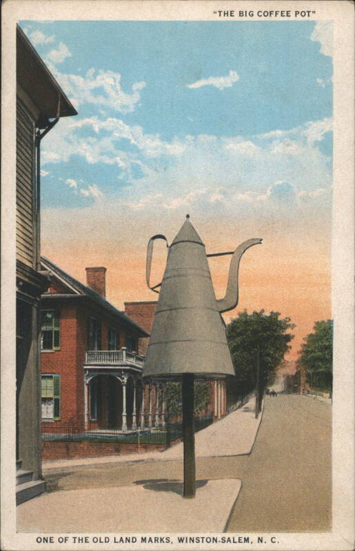 The Big Coffee Pot, Winston-Salem, NC North Carolina