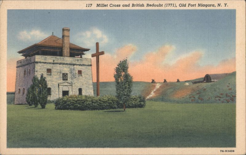 Millet Cross and British Redoubt (1771), Old Fort Niagara New York