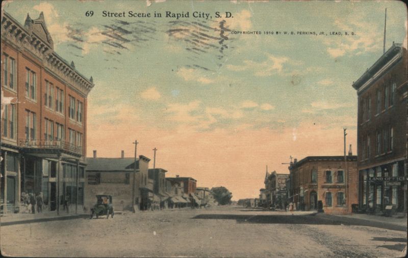 Street Scene, Rapid City South Dakota W. B. Perkins, Jr.