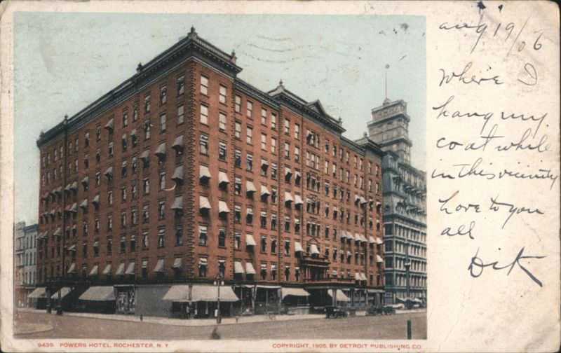 Powers Hotel, Rochester, NY New York