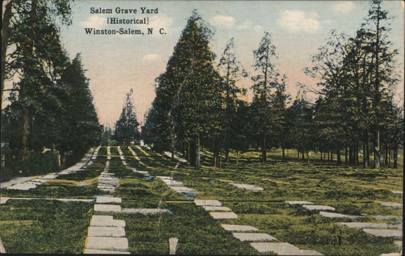 Salem Grave Yard, Winston-Salem, NC North Carolina