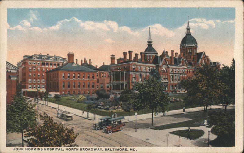Johns Hopkins Hospital, North Broadway, Baltimore Maryland
