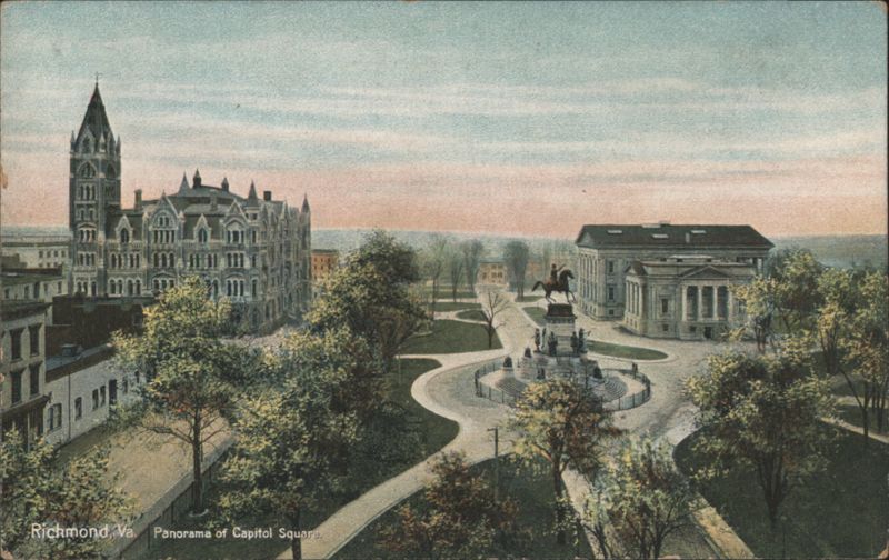 Capitol Square Panorama, Richmond, VA Virginia