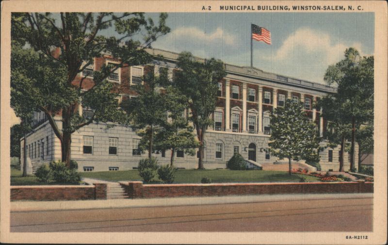 Municipal Building, Winston-Salem North Carolina