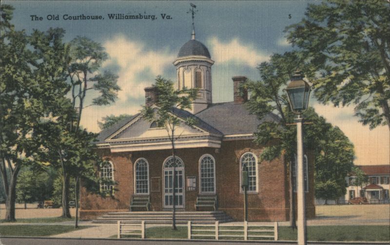 The Old Courthouse, Williamsburg, VA Virginia