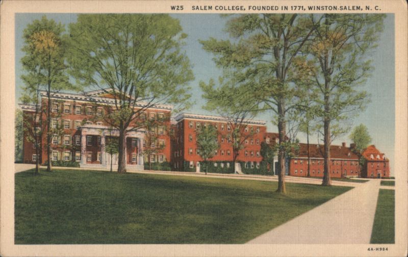 Salem College, Winston-Salem, NC North Carolina