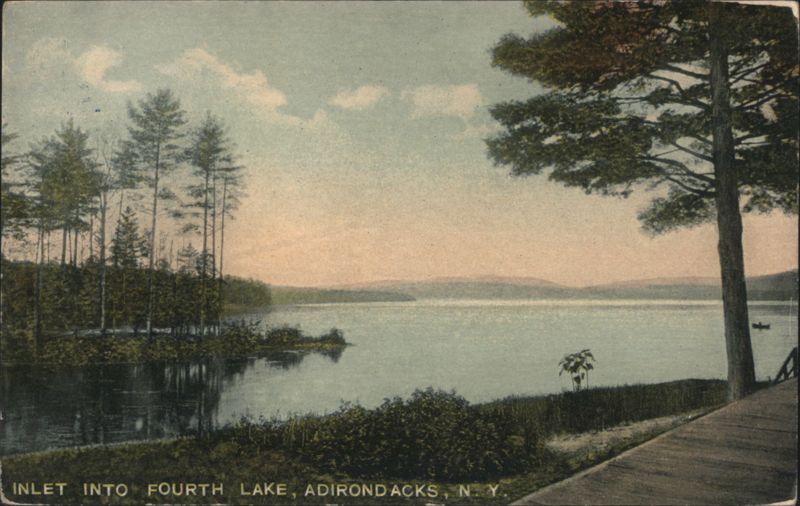 Inlet into Fourth Lake, Adirondacks New York