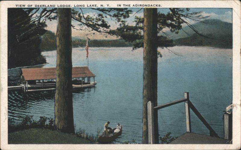 Deerland Lodge, Long Lake, NY in the Adirondacks New York