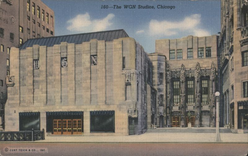 WGN Studios, Chicago - Gothic Bedford Stone Illinois