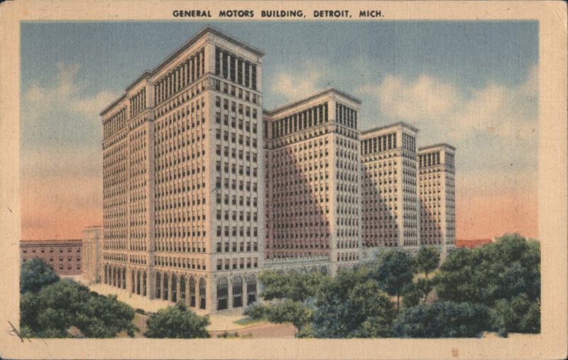General Motors Building, Detroit, MI Michigan