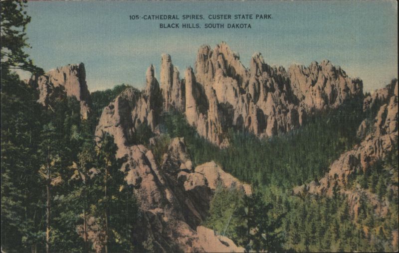 Cathedral Spires, Custer State Park, Black Hills South Dakota