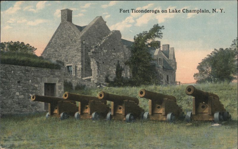 Fort Ticonderoga on Lake Champlain, N. Y. New York