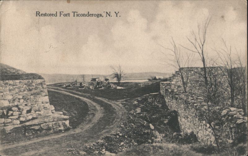 Restored Fort Ticonderoga, N. Y. New York