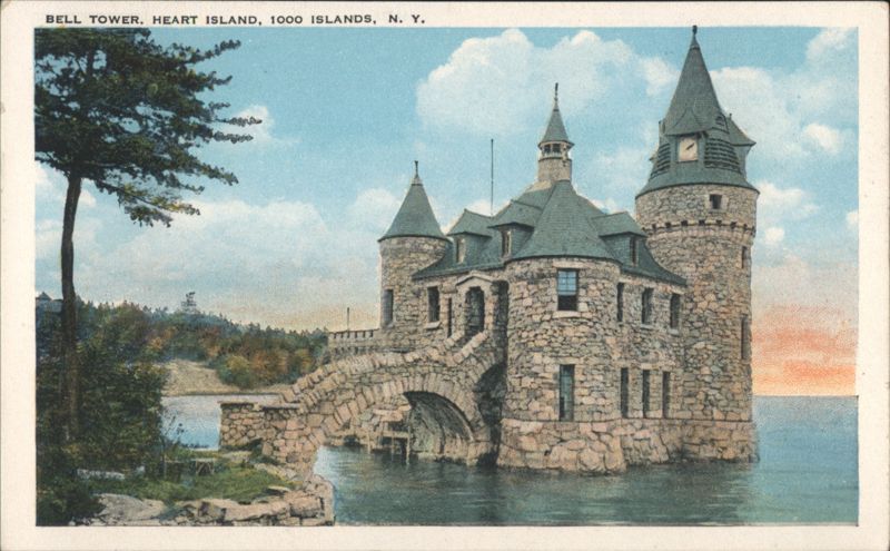 Bell Tower, Heart Island, 1000 Islands Thousand Islands New York