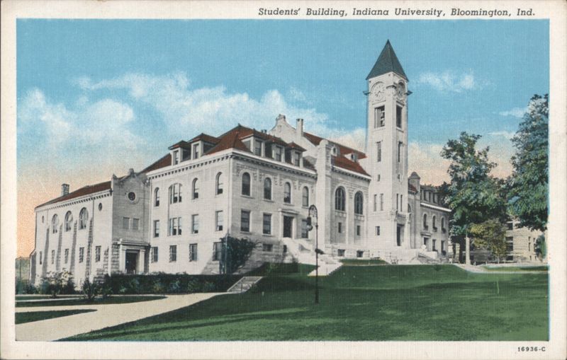 Students' Building, Indiana University Bloomington